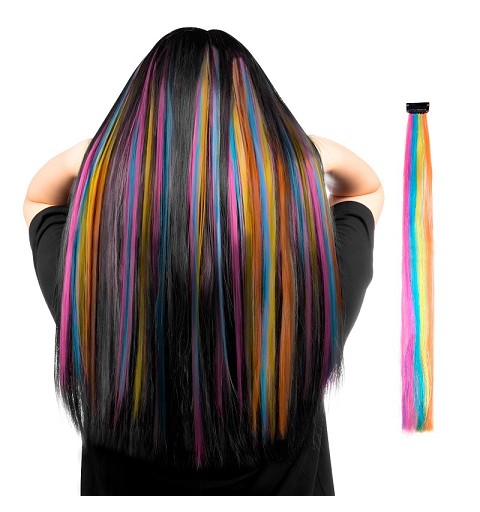 Extensión Pelo Clip Colorines