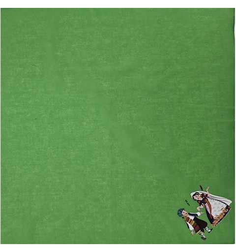 Pañuelo Fallas Verde Pareja...