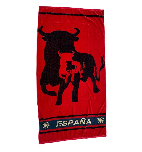 Toalla España 3 Toros 86 x...