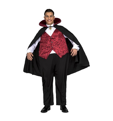 Disfraz Vampiro Gordo Hombre *