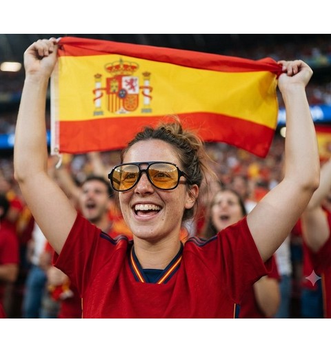 Pack de España Bandera+ Gafas