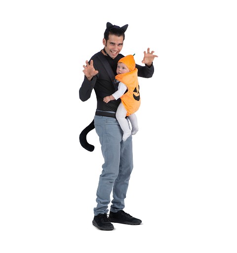 Disfraz de Gato y Calabaza...