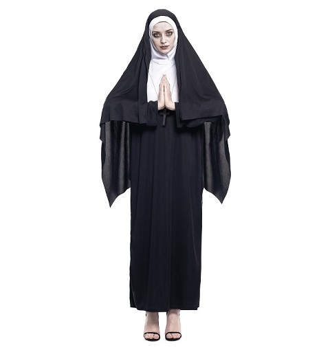 Disfraz de Monja Maldita...