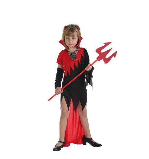 Disfraz Infantil Diabla Picos