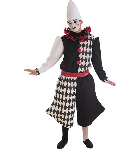 Disfraz de Pierrot Niño