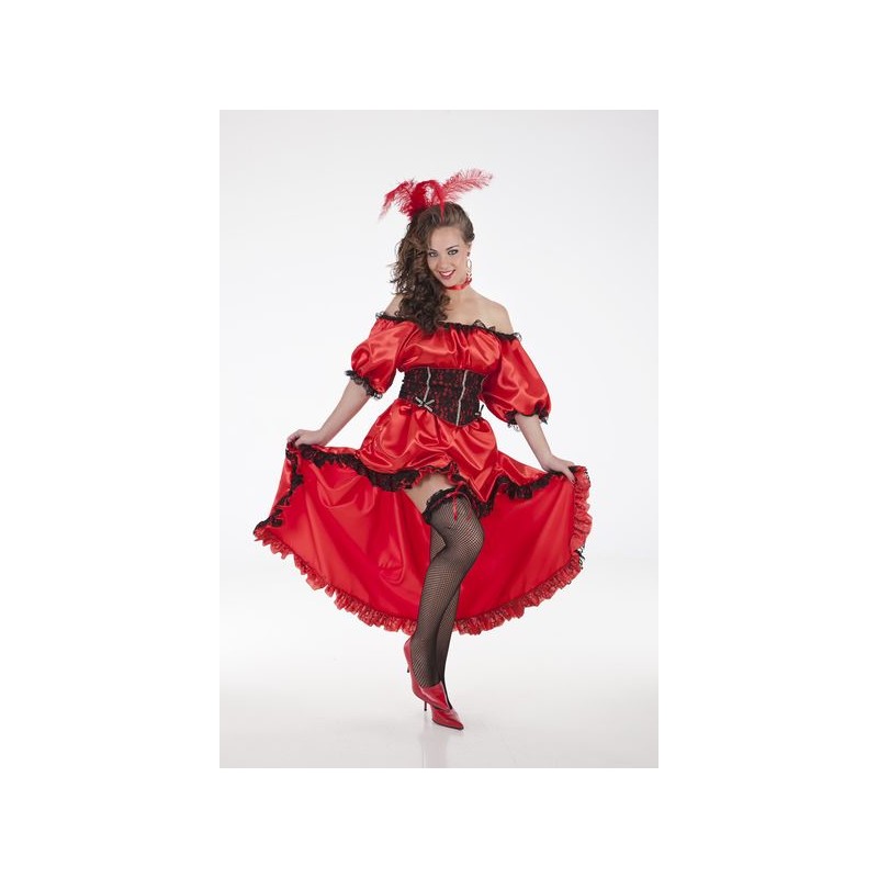 4 piezas de disfraz mexicano del Día de los Muertos para mujer, corona de  flores mexicanas, diadema roja y negra, falda larga, vestido flamenco