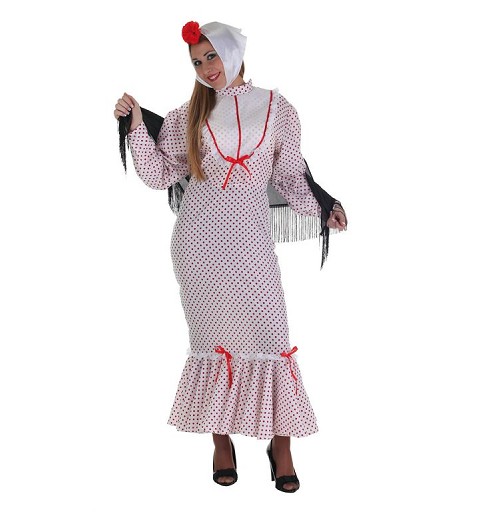 Vestido de Chulapa Coral...