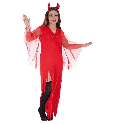 Disfraz de Demonia Roja Mujer