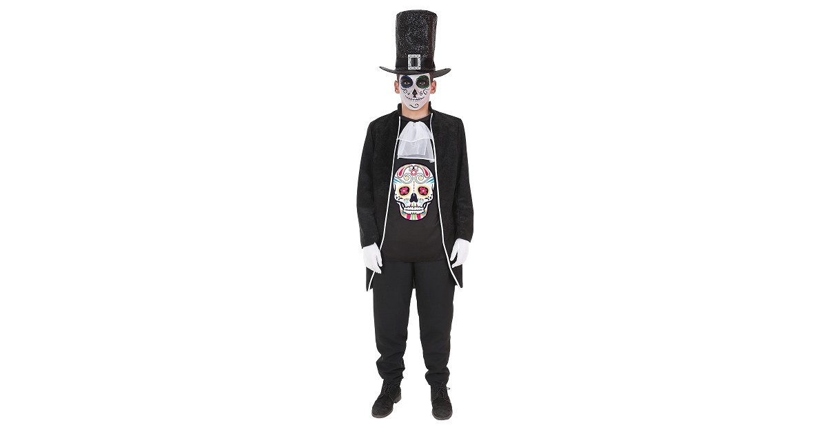 disfraz halloween calavera mexicana