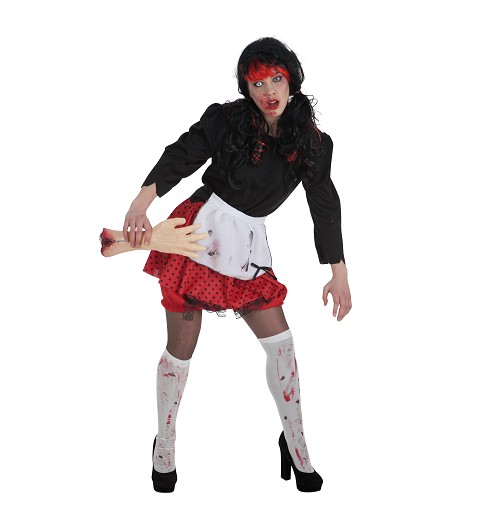 Disfraz de Nena Zombie Mujer