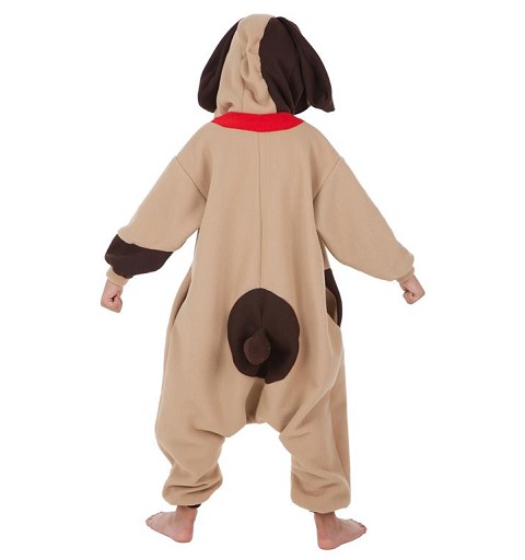 Lo siento Auckland Plasticidad Disfraz Pijama de Perro Marrón con Orejas para Niño - MiDisfraz