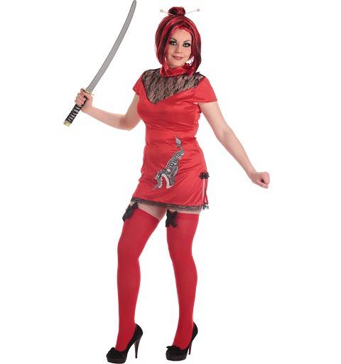 Disfraz Geisha Dragon Adulto