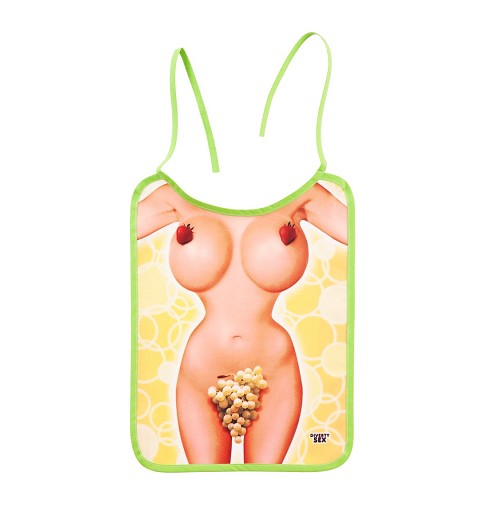 Babero Desnudo Frutas Ella