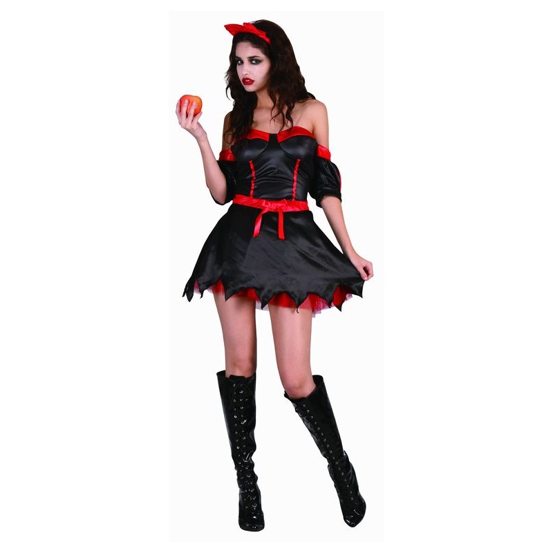 Disfraz de Chica Demonio Negro con Diadema para Mujer - MiDisfraz Disfraz de Chica Demonio Negro con Diadema para Mujer - MiDisfraz