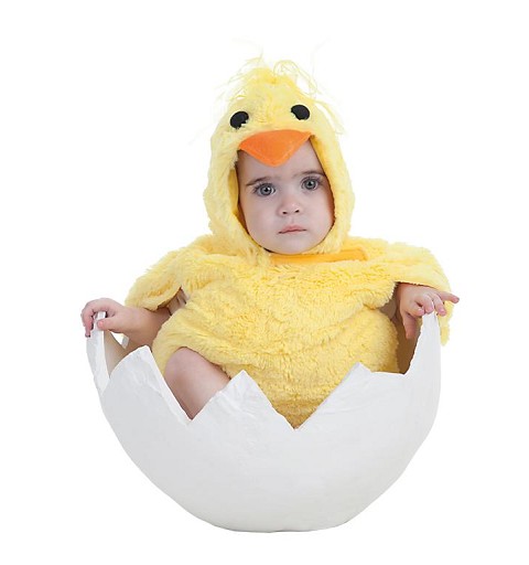 enfermedad Rebotar tambor Disfraz de Pollito Amarillo para Bebé de 0 a 12 meses - MiDisfraz