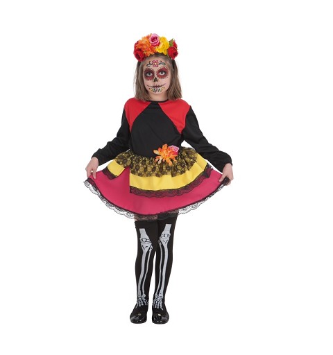Disfraz Catrina Niña