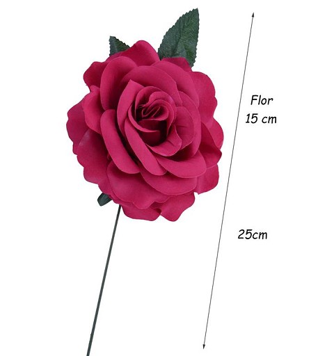 Rosa Fuxia 15 cm