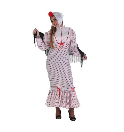 Disfraz de Chulapa Rojo Mujer