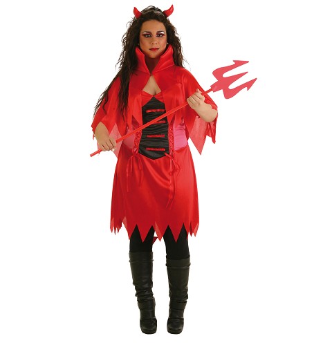Disfraz Diablilla Roja Adulto