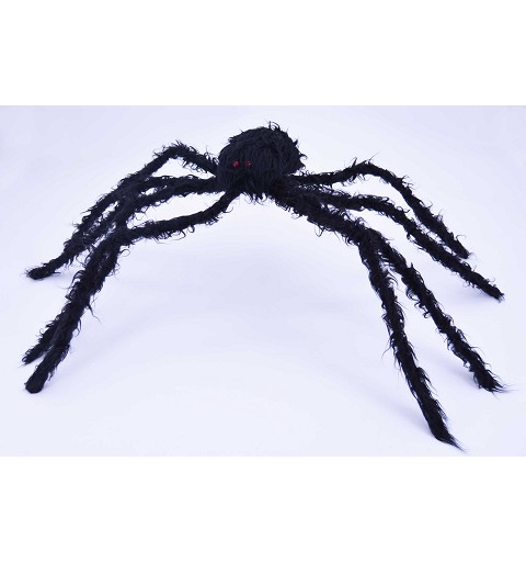 Araña negra peluda 97 cm H0041