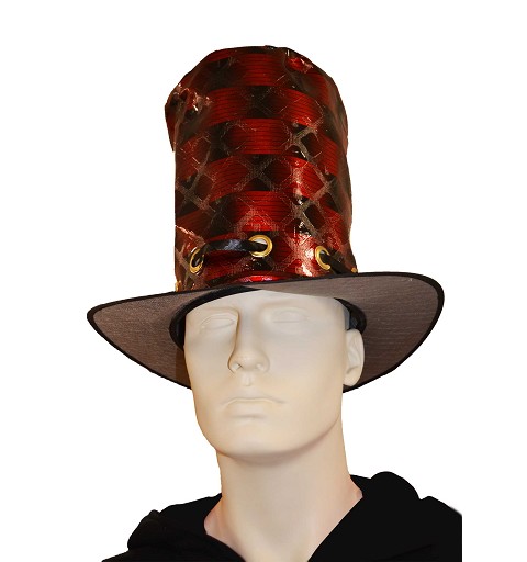 Sombrero rojo y negro 34 cm...