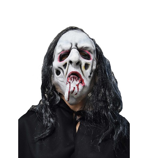 Máscara blanca sangre H0123