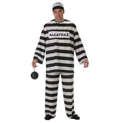 Disfraz Preso Alcatraz Adulto