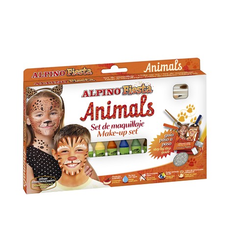 Maquillaje Set Animals 6 Col.