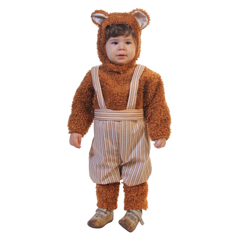 Disfraz de Osito de Peluche con Pantalones para Bebé MiDisfraz