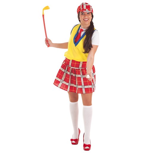 Disfraz de Jugadora Golf Mujer