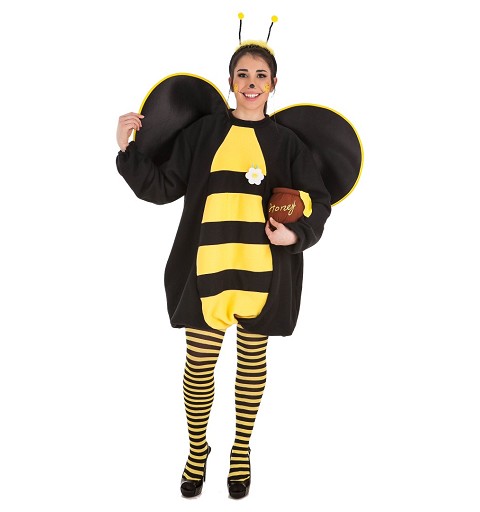 Magicoo Disfraz de abeja para niños y niñas, incluye mono con