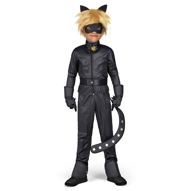 En cantidad camarera Jardines Disfraz Negro de Cat Noir para Niños de 9 a 11 años - MiDisfraz