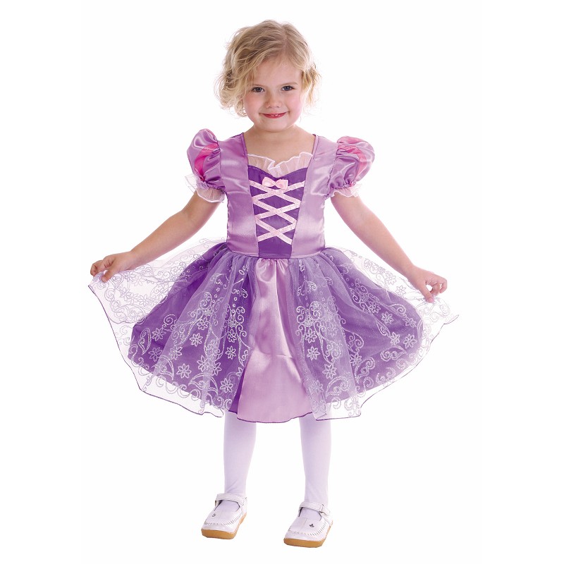 filtrar bombilla brillante Disfraz Lila de Princesa de Cuento para Bebé de 1 año - MiDisfraz