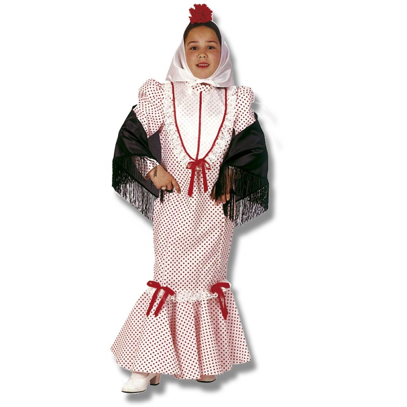 Disfraz Chulapa Castiza: vestido, chal