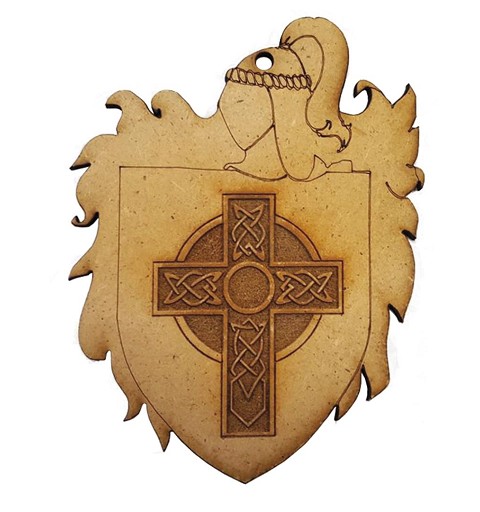 Escudo Armadura Madera