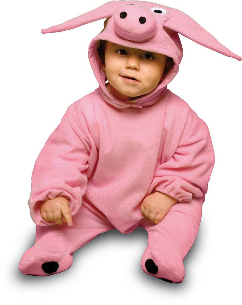 Disfraz De Cerdo Rosa Disfraz De Pijama De Cerdo Rosa Con Capucha