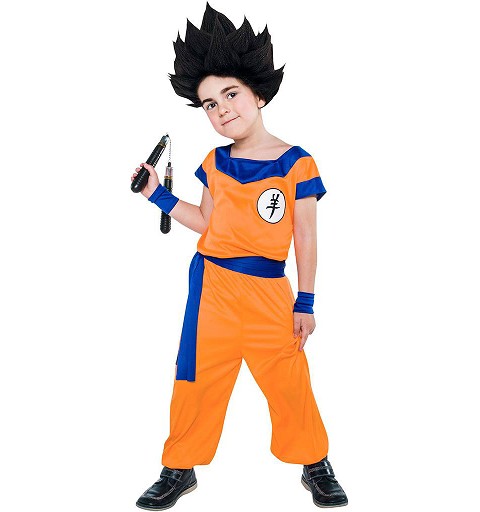 Peluca de Sayan Goku para Adultos