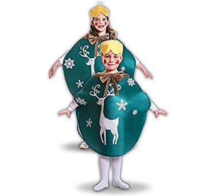 Disfraz de Bola de Arbol de Navidad para Niño y Niña - MiDisfraz