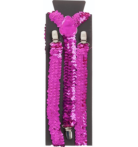 Tirantes Lentejuelas Fucsia