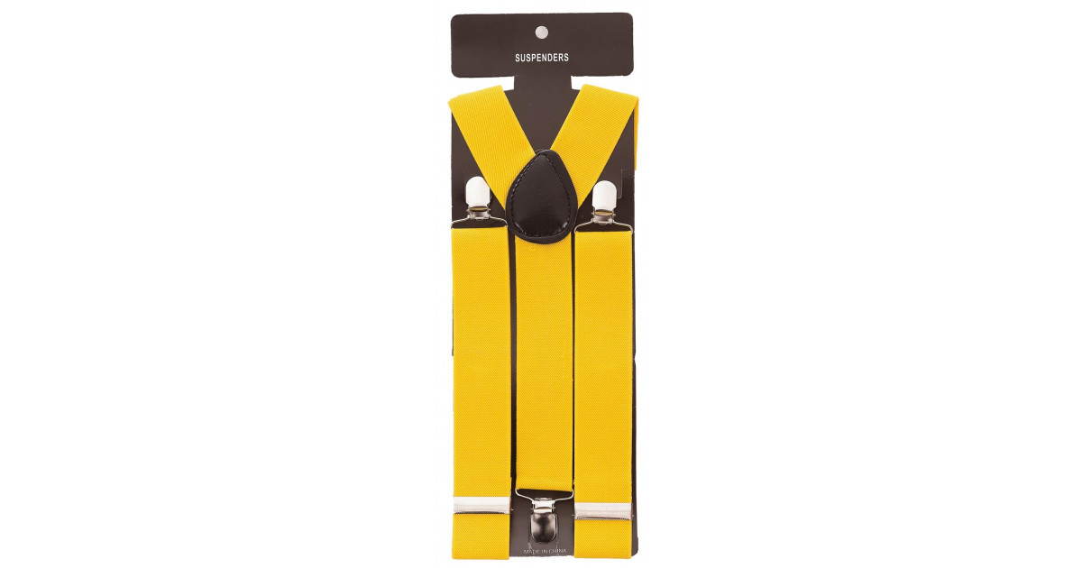Tirantes Amarillos 5cm Tirantes Ajustables Para Pantalones Hombre Con Clips Tirantes Elásticos Para Pantalones Hombre