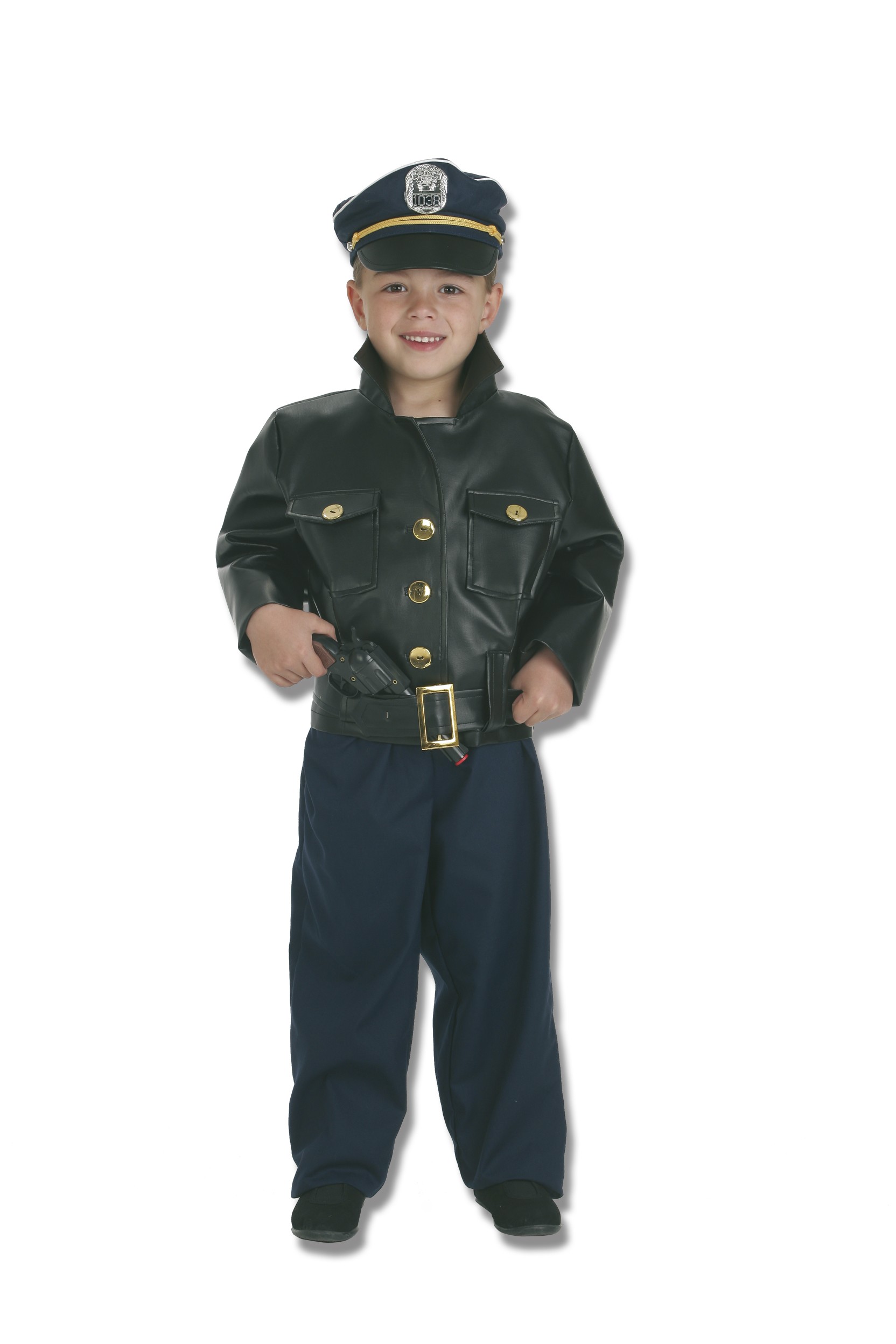 Disfraz de Policía con Gorra para Niño - MiDisfraz