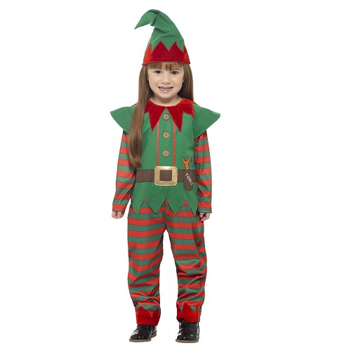 Disfraz Elfo Rayas Infantil