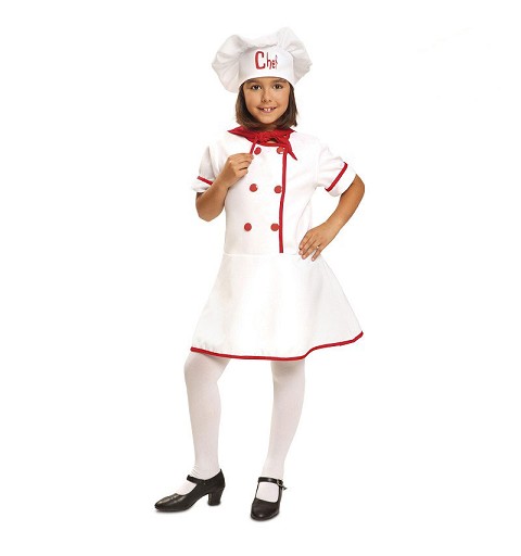Disfraz de Chef para Niña *