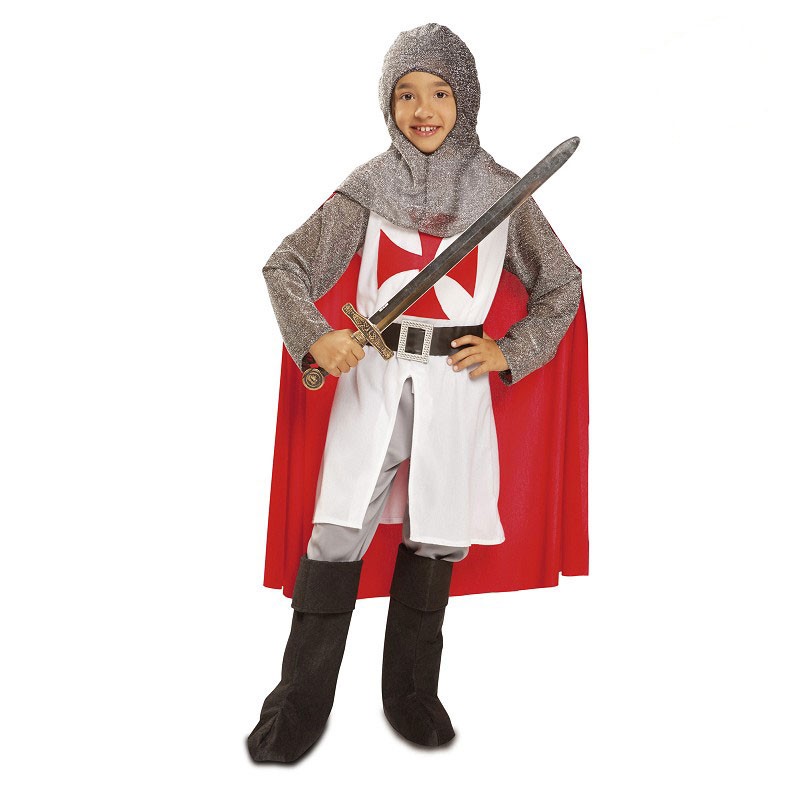  Disfraz Caballero Medieval Con Capa Niño