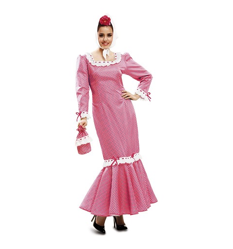 Disfraz de Madrileña Rosa...