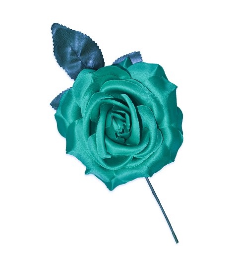 Rosa Verde Menta 15 CM