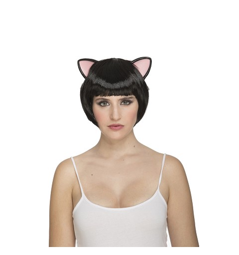Peluca Corta De Gatita con...