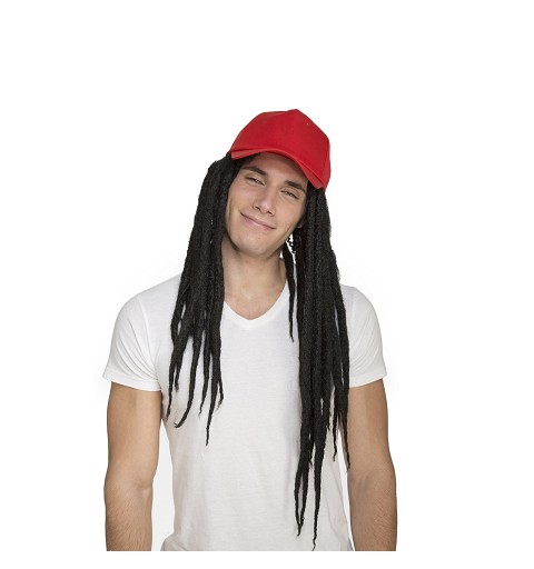 Peluca de Rasta Con Gorra