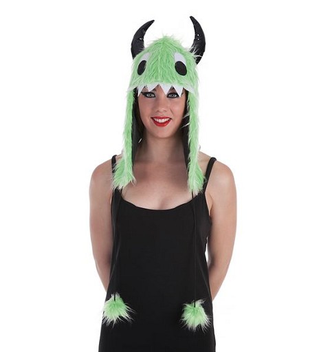 Gorro Monster Verde Grande