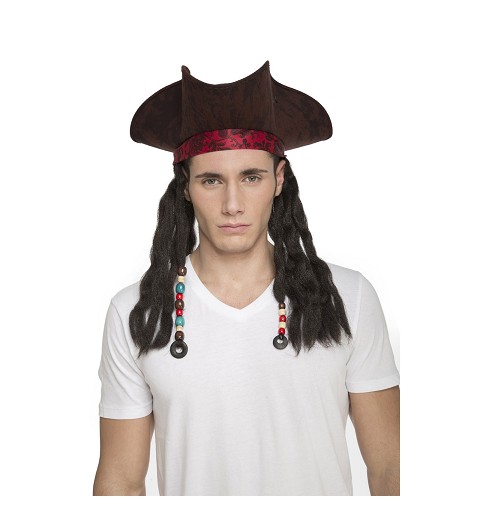 Sombrero de Pirata Trenzas...